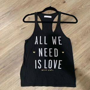 SPIRITUAL GANGSTER Black Muscle Tank